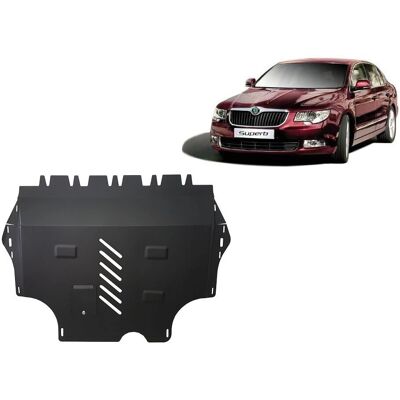 Protecție metalică pentru Skoda Superb - Plasă sub caroserie Protecție metalică pentru Skoda Superb - Plasă sub caroserie