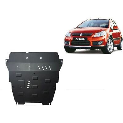 Scut metalic pentru podea auto Suzuki SX 4 - Protecție auto Scut metalic pentru podea auto Suzuki SX 4 - Protecție auto