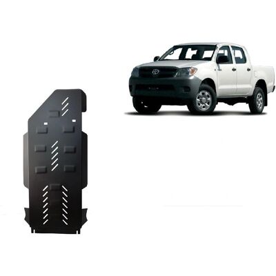 Protezione metalllica cambio e radiatore Toyota Hilux - Tutti i motori Protezione metalllica cambio e radiatore Toyota Hilux - Tutti i motori