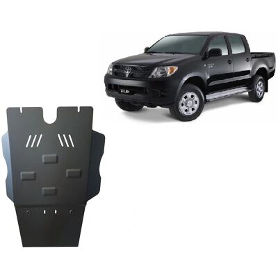 Protecție Diferențială Metalică Toyota Hilux - Protejează cutia de viteze și diferențialul Protecție Diferențială Metalică Toyota Hilux - Protejează cutia de viteze și diferențialul