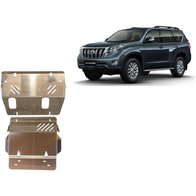 Toyota Land Cruiser 150 - Aluminium Motor Schutz Toyota Land Cruiser 150 - Aluminium Motor Schutz