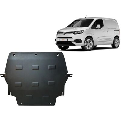 Metalen Motorbeschermer Toyota Proace - Beschermt motor, radiator, 2016-2025 Metalen Motorbeschermer Toyota Proace - Beschermt motor, radiator, 2016-2025