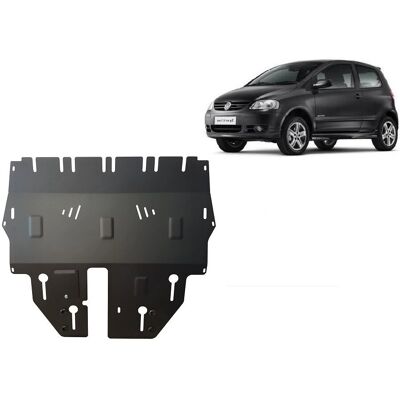 Volkswagen Fox Metallic Underbody Shield - Car Underbody Shield Volkswagen Fox Metallic Underbody Shield - Car Underbody Shield