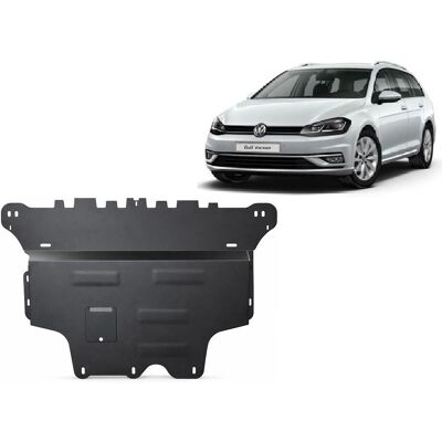 Metalen onderkant beschermplaat Volkswagen Golf - Car Underbody Shield Metalen onderkant beschermplaat Volkswagen Golf - Car Underbody Shield