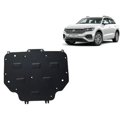 Escudo de caja de cambios metálico Volkswagen Touareg - Transfer case shield Escudo de caja de cambios metálico Volkswagen Touareg - Transfer case shield