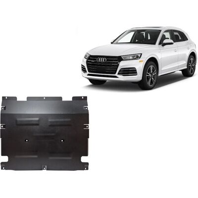 Placă de Protecție Metalică pentru Motor Audi Q5 - Piesă Auto 2017-2025 Placă de Protecție Metalică pentru Motor Audi Q5 - Piesă Auto 2017-2025