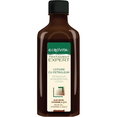 Gerovital Petroleum Lotion - Hair Regeneration - 100ml Gerovital Petroleum Lotion - Hair Regeneration - 100ml