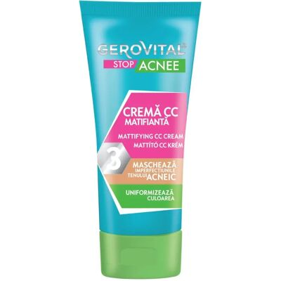 Crema CC Opacizzante GEROVITAL SPF10 - Crema per il viso Crema CC Opacizzante GEROVITAL SPF10 - Crema per il viso