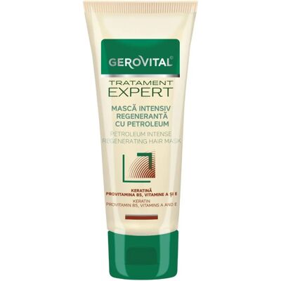 Maschera Capelli Gerovital con Petrolio e Cheratina - Rigenerazione Intensa Maschera Capelli Gerovital con Petrolio e Cheratina - Rigenerazione Intensa