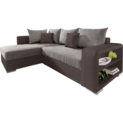 COLLECTION AB John L-Form Sofa - Mikrofaser PRIMABELLE - Braun COLLECTION AB John L-Form Sofa - Mikrofaser PRIMABELLE - Braun