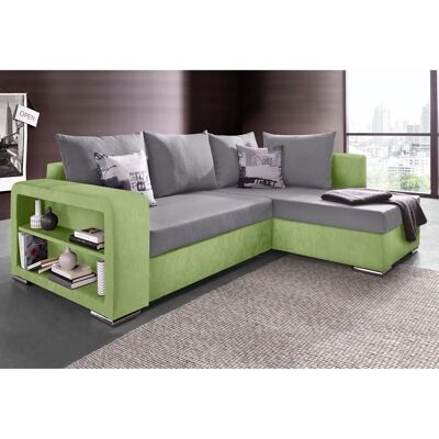 COLLECTION AB John L-Form Grün Ottomane - Sofa COLLECTION AB John L-Form Grün Ottomane - Sofa