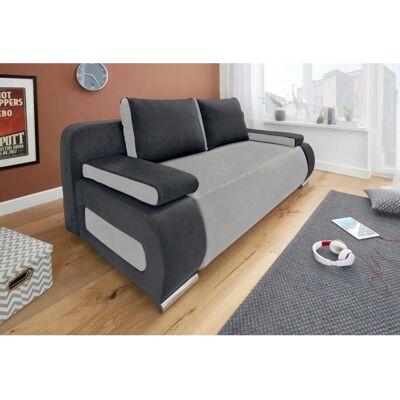 Collection AB Moritz Schlafsofa - Mikrofaser / Kunstleder - 200cm Collection AB Moritz Schlafsofa - Mikrofaser / Kunstleder - 200cm
