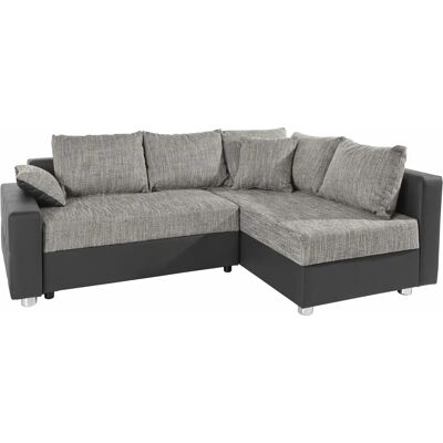 COLLECTION AB Parma L-Form Sofa - Schwarz Grau - L-Form COLLECTION AB Parma L-Form Sofa - Schwarz Grau - L-Form