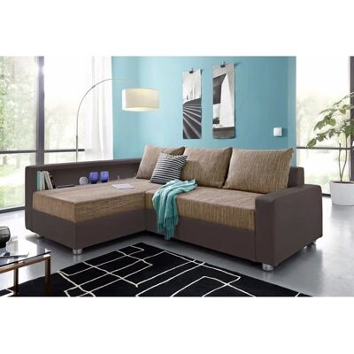 Collection AB Relax L-Form Sofa - Ecke, Braun & Cappuccino Collection AB Relax L-Form Sofa - Ecke, Braun & Cappuccino
