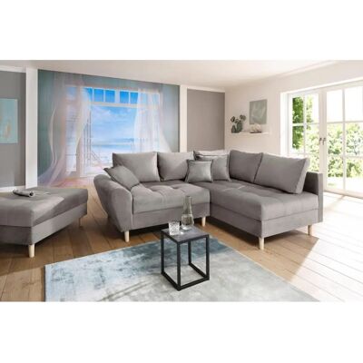 Home Affaire Rice Sofa - Mikrofasercouch in L-Form Home Affaire Rice Sofa - Mikrofasercouch in L-Form