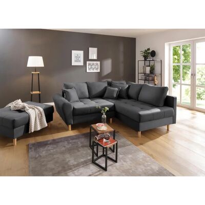 Home affaire Rice L-Form Sofa - Samtoptik Microfaser Home affaire Rice L-Form Sofa - Samtoptik Microfaser