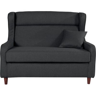 COLLECTION AB Mike Ohrensessel - anthrazit, 130cm breit, 1 Kissen COLLECTION AB Mike Ohrensessel - anthrazit, 130cm breit, 1 Kissen