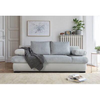Collection AB Chicago Schlafsofa - Hellgrau - 200x95cm Collection AB Chicago Schlafsofa - Hellgrau - 200x95cm