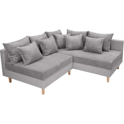 Sofa L-Form Collection AB - Reversible Ottomane - Grau Sofa L-Form Collection AB - Reversible Ottomane - Grau