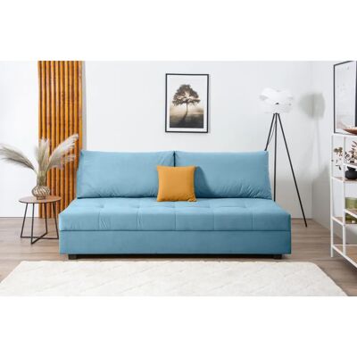 COLLECTION DARIA Blau Schlafsofa - Sofas COLLECTION DARIA Blau Schlafsofa - Sofas