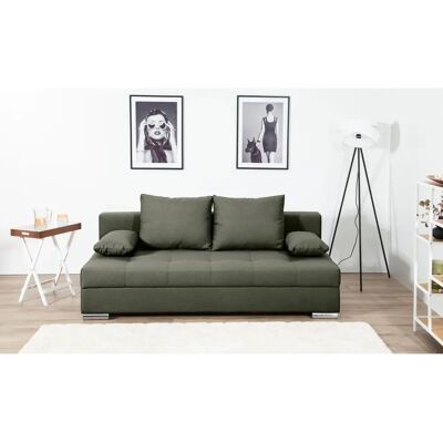 COLLECTION AB Tania Grünes Schlafsofa mit Stauraum - Sofa Bed COLLECTION AB Tania Grünes Schlafsofa mit Stauraum - Sofa Bed