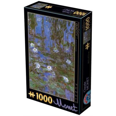 D Toys Claude Monet Nymphéas - Puzzle 1000 pièces - Publicité D Toys Claude Monet Nymphéas - Puzzle 1000 pièces - Publicité