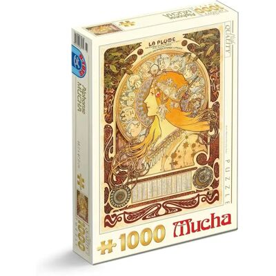 D-Toys Alfons Mucha Zodiak Puzzle - Puzzle - Publicité D-Toys Alfons Mucha Zodiak Puzzle - Puzzle - Publicité