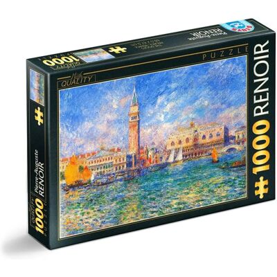 D-Toys Puzzle 1000 Teile - Renoir - Der Dogenpalast D-Toys Puzzle 1000 Teile - Renoir - Der Dogenpalast