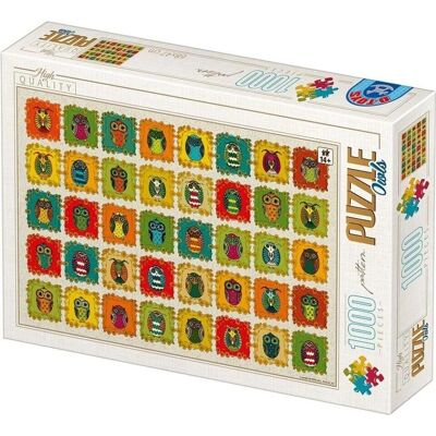 DToys Eulen 1000 Teile Puzzle DToys Eulen 1000 Teile Puzzle