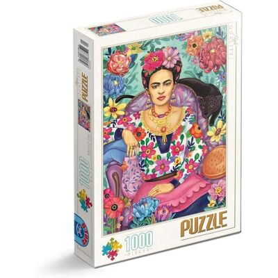 D-Toys Puzzle Frida Kahlo - 1000 Pièces - Publicité D-Toys Puzzle Frida Kahlo - 1000 Pièces - Publicité