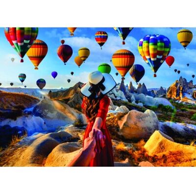 D-Toys Kappadokien Ballons 1000-Teile Puzzle D-Toys Kappadokien Ballons 1000-Teile Puzzle