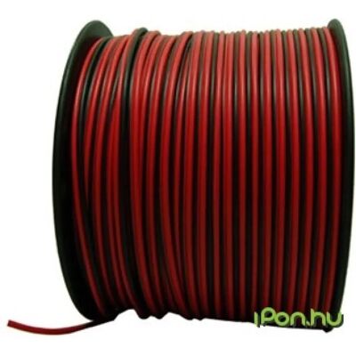 WELL - LSP-CCA1.00BR-100-WL - 2x1 mm - Roșu - Cablu difuzor WELL - LSP-CCA1.00BR-100-WL - 2x1 mm - Roșu - Cablu difuzor