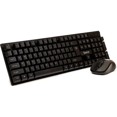SPACER SPDS-1100 Drahtloses Tastatur- und Mausset - Tastatur und Maus SPACER SPDS-1100 Drahtloses Tastatur- und Mausset - Tastatur und Maus