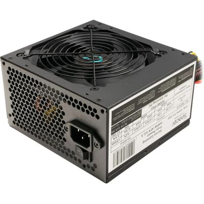 Spacer SPPS-TP-500 Netzteil - 500W, Schwarz, ATX Spacer SPPS-TP-500 Netzteil - 500W, Schwarz, ATX