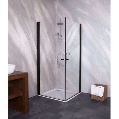SANOTECHNIK Sanoflex Brava Black - Barrier-Free Duschtür SANOTECHNIK Sanoflex Brava Black - Barrier-Free Duschtür