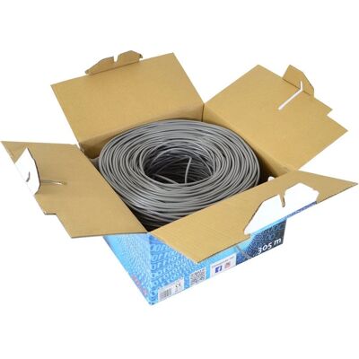 PNI U05 Network Cable - 4 Pair 305m UTP Cat5e PNI U05 Network Cable - 4 Pair 305m UTP Cat5e