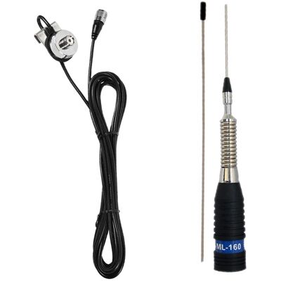 PNI Antenne CB ML160 - 145cm Edelstahl, 50Ω, Mit T941 Halter PNI Antenne CB ML160 - 145cm Edelstahl, 50Ω, Mit T941 Halter