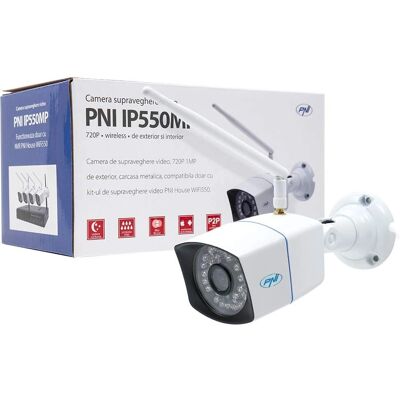 Caméra de surveillance vidéo sans fil PNI IP550MP 720p - IP intérieur/extérieur Caméra de surveillance vidéo sans fil PNI IP550MP 720p - IP intérieur/extérieur