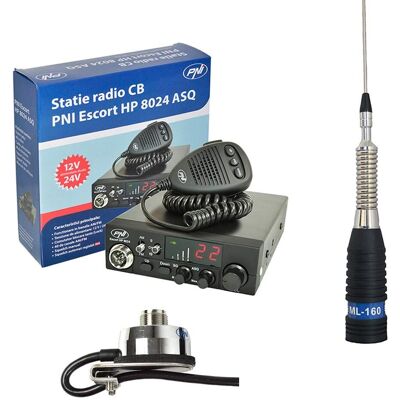 PNI CBI 8024 ASQ Funkstation - Rauschunterdrückung & 12V/24V-Unterstützung PNI CBI 8024 ASQ Funkstation - Rauschunterdrückung & 12V/24V-Unterstützung