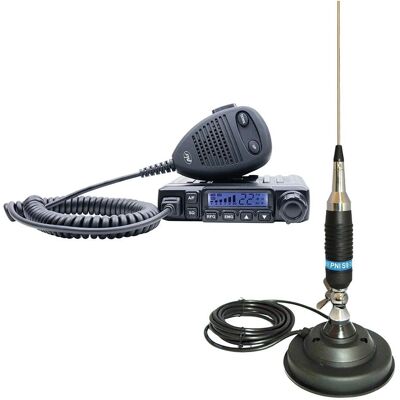 PNI Kabelloses CB-Radio-Kit - HP 6500 ASQ & S9 Magnetantenne PNI Kabelloses CB-Radio-Kit - HP 6500 ASQ & S9 Magnetantenne