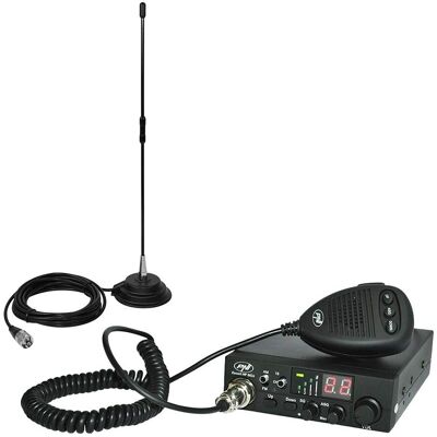 PNI Escort HP 8024 CB-Funk - 4W, AM/FM, 12/24V, Magnetantenne PNI Escort HP 8024 CB-Funk - 4W, AM/FM, 12/24V, Magnetantenne