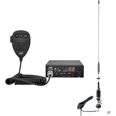 PNI HP 8000L ASQ CB-Funkgerät mit S75 Antenne - CB Funk PNI HP 8000L ASQ CB-Funkgerät mit S75 Antenne - CB Funk