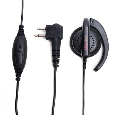 Motorola MDPMLN4443 Headset - Mikrofon, 2 Pins, 113cm - für XT, CP, DP1000, FT25, 65E, FT-4XE, FT-4VE Motorola MDPMLN4443 Headset - Mikrofon, 2 Pins, 113cm - für XT, CP, DP1000, FT25, 65E, FT-4XE, FT-4VE