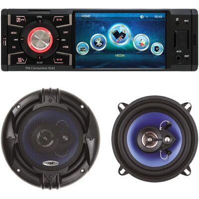 Pack audio voiture PNI Clementine 9545 avec haut-parleurs coaxiaux Pack audio voiture PNI Clementine 9545 avec haut-parleurs coaxiaux