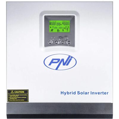 Hybrid sol inverter PNI GreenHouse SC1800B - 3KW, 24V, MPPT Hybrid sol inverter PNI GreenHouse SC1800B - 3KW, 24V, MPPT