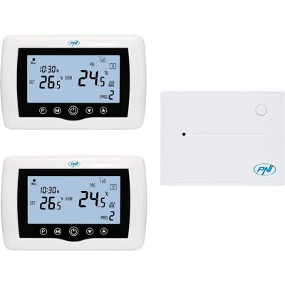 PNI CT400 Drahtloser Smart-Thermostat - 2 Zonen Steuerung PNI CT400 Drahtloser Smart-Thermostat - 2 Zonen Steuerung