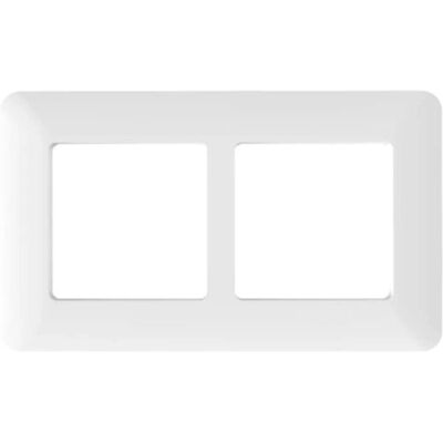Cadre Double PNI WS2 - Interrupteur ou Prise Cadre Double PNI WS2 - Interrupteur ou Prise