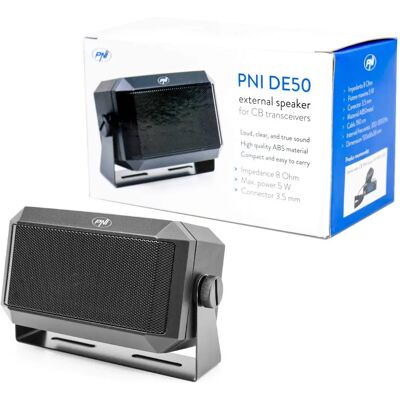 Alto-falante Externo PNI DE50 - 5W para Rádio CB - Preto Alto-falante Externo PNI DE50 - 5W para Rádio CB - Preto