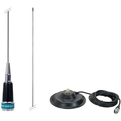 PNI VHF285 Antennenpaket - Magnetische Basis für Taxi 134-174MHz PNI VHF285 Antennenpaket - Magnetische Basis für Taxi 134-174MHz