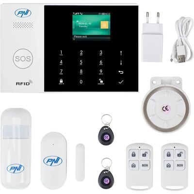 System alarmowy bezprzewodowy PNI SafeHouse HS600 - Czujniki ruchu i magnetyczne System alarmowy bezprzewodowy PNI SafeHouse HS600 - Czujniki ruchu i magnetyczne